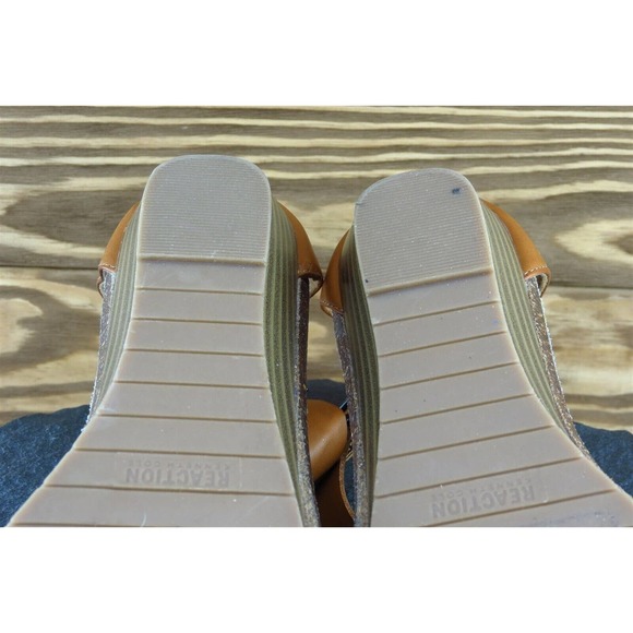 Kenneth Cole Size 8.5 M Brown Gladiator Synthetic Women Sandal Shoes‎ - Picture 7 of 7